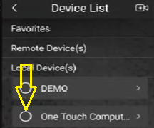 one touch
