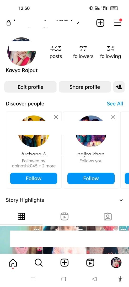 Instagram Account delete next step