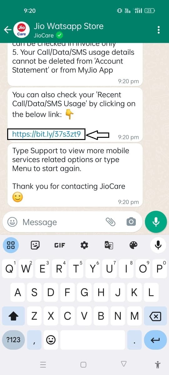 kese kese check kre jio Number ki Call Details ko