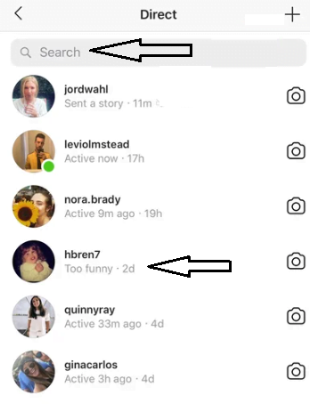 instagram massage 