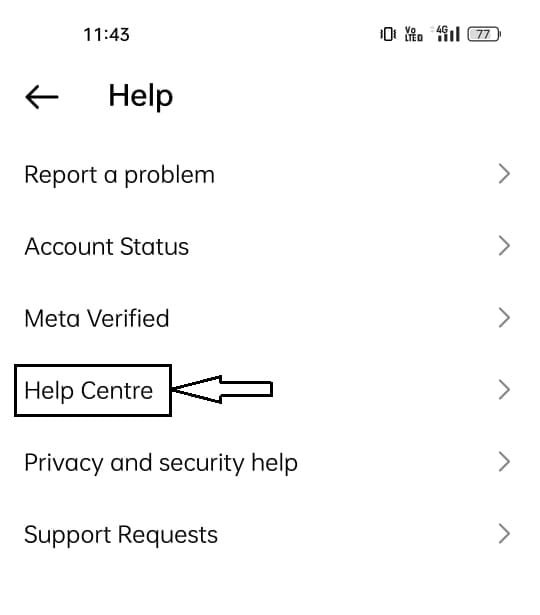 Instagram delete Account 