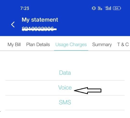 Jio Number Call Details check kre kase