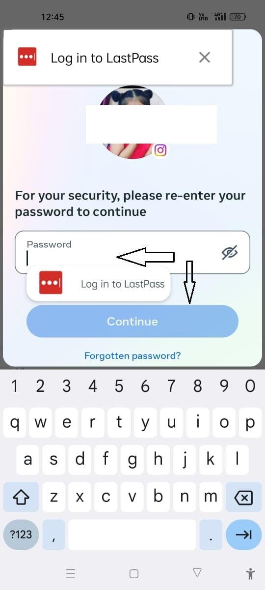 Instagram Account delete 