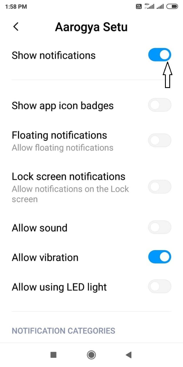  phone me faltu Notification Band Kre