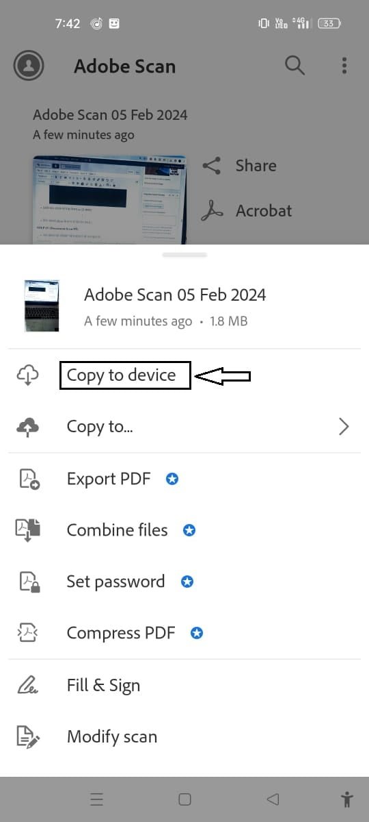 phone main Document Scan
