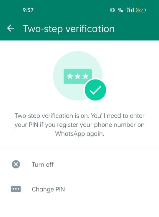 lock WhatsApp 