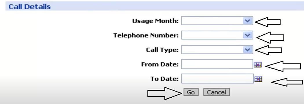 BSNL call history check 