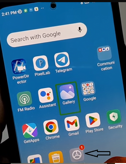 redmi phone me Talkback Off
