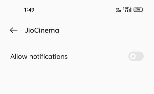 mobile me ane baali Notification Band Kre