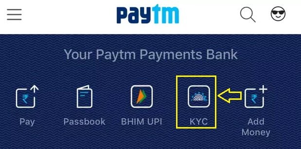 online Paytm KYC