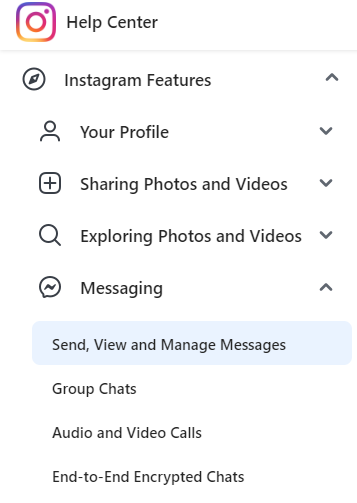 Instagram Par Active Off help center