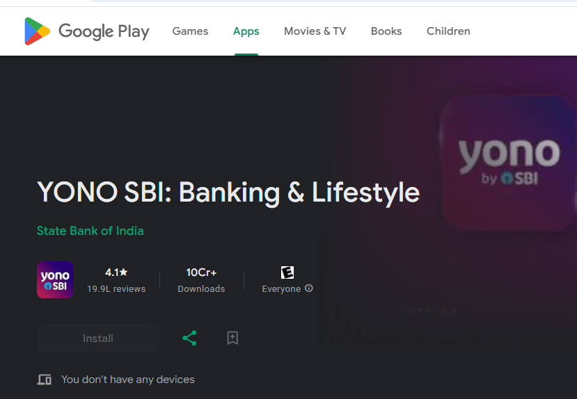 sbi app