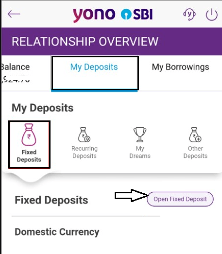 sbi fixed deposit