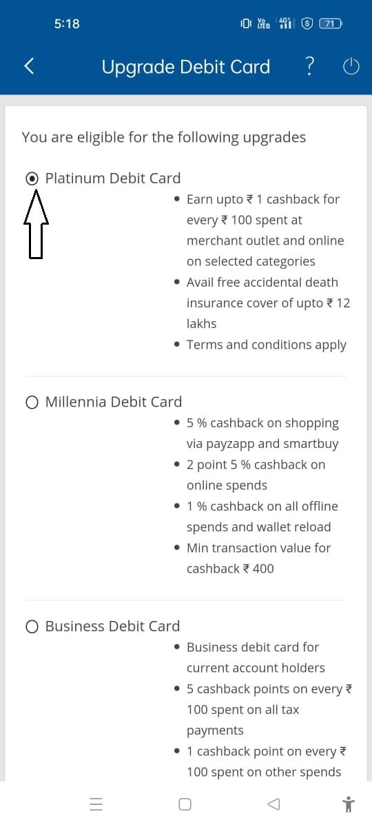 hdfc app debit card apply