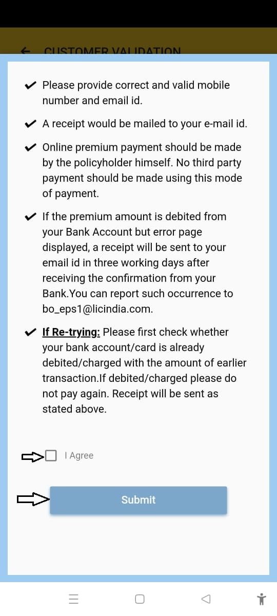 lic app instruction