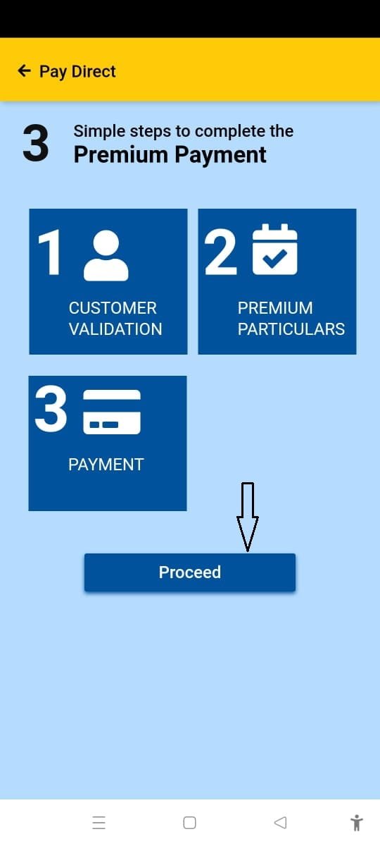 lic app proceed