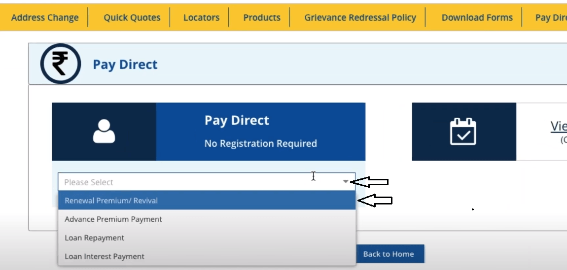lic payment