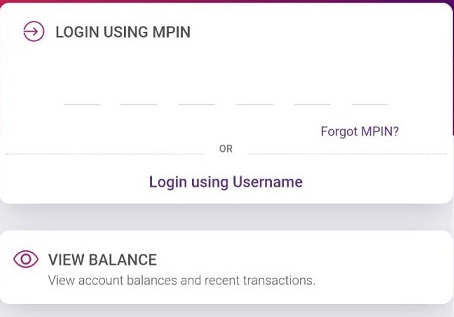 sbi app login