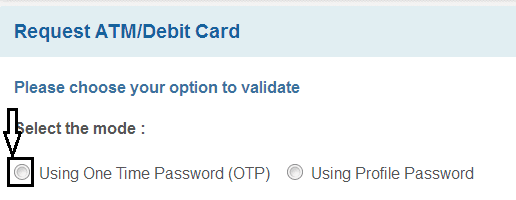 sbi atm otp code