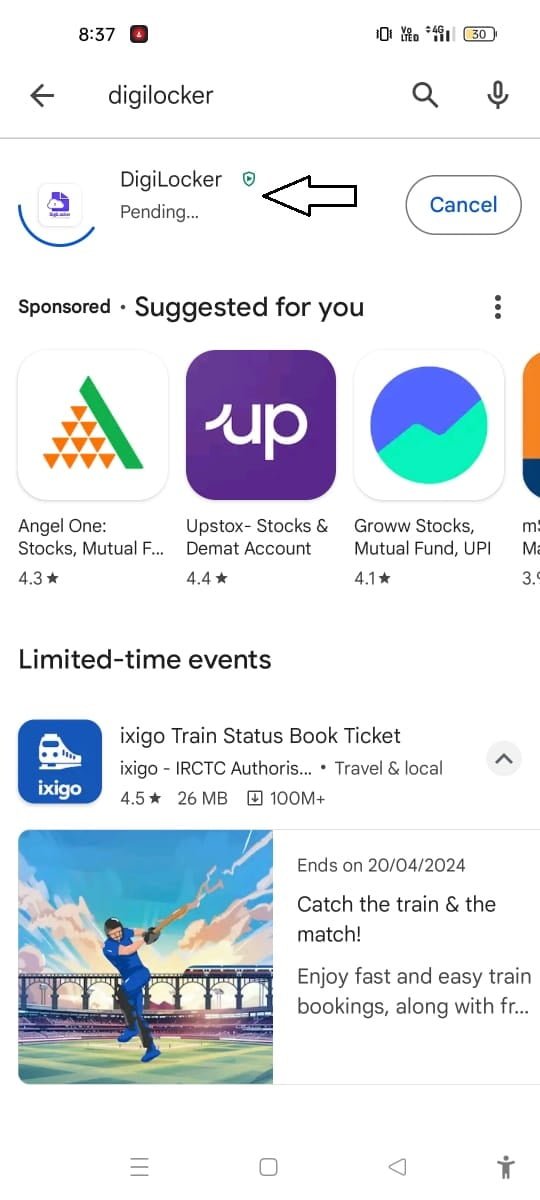DigiLocker App Install