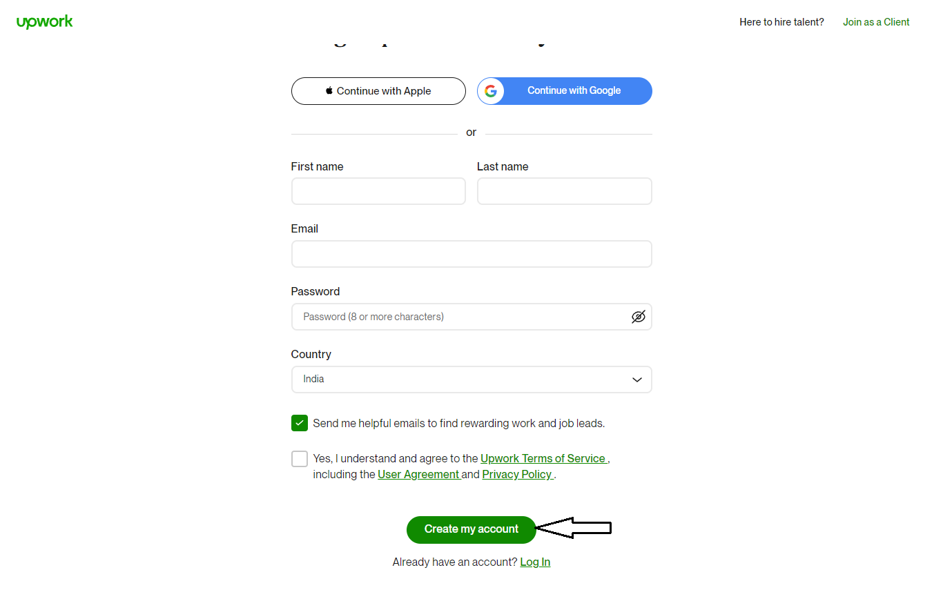 data entry account