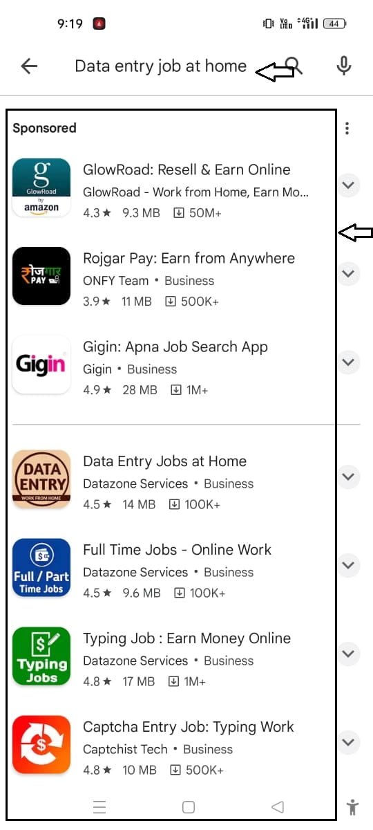 data entry job at home