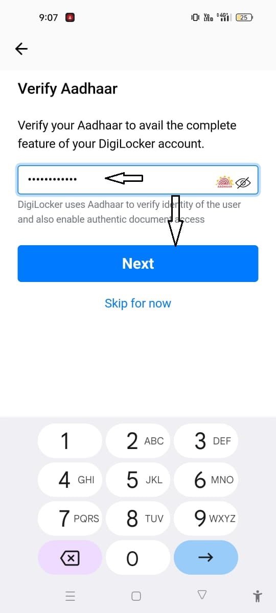 digilocker aadhar