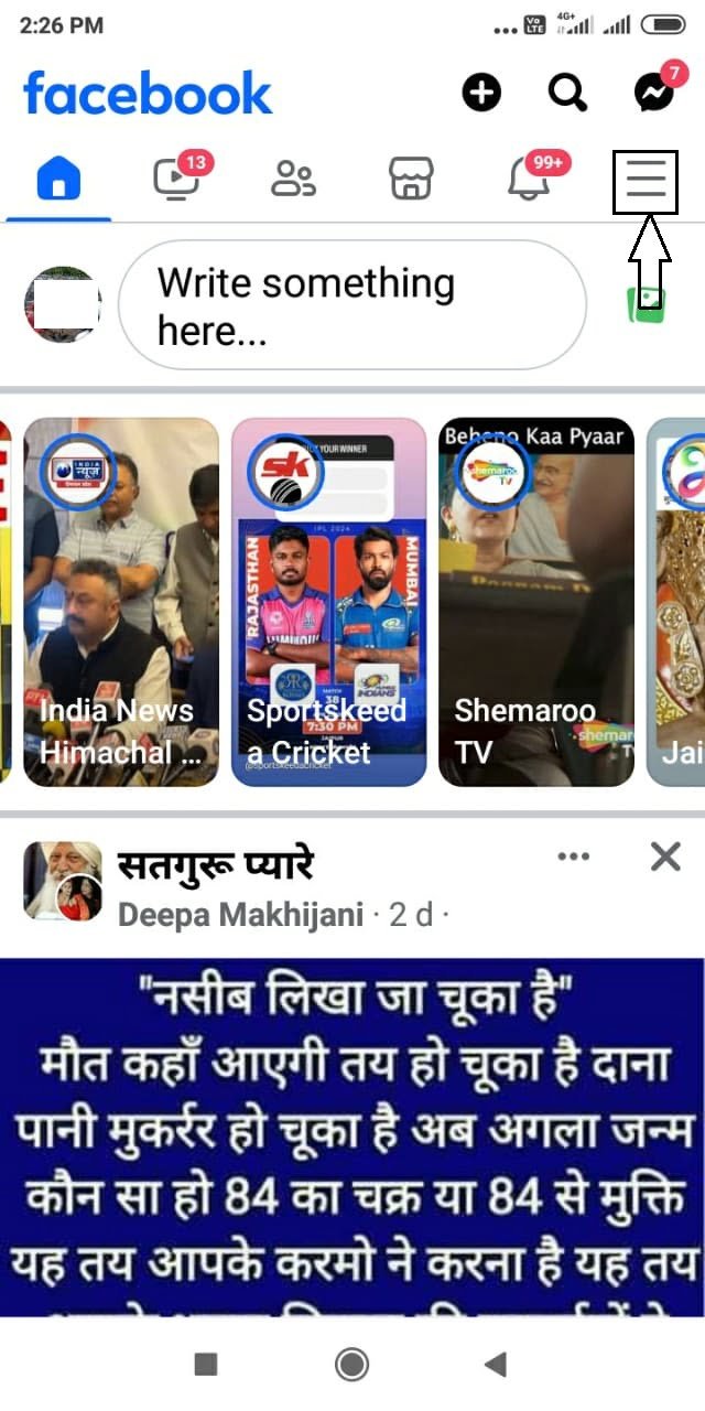 facebook page