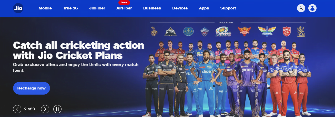 jio site