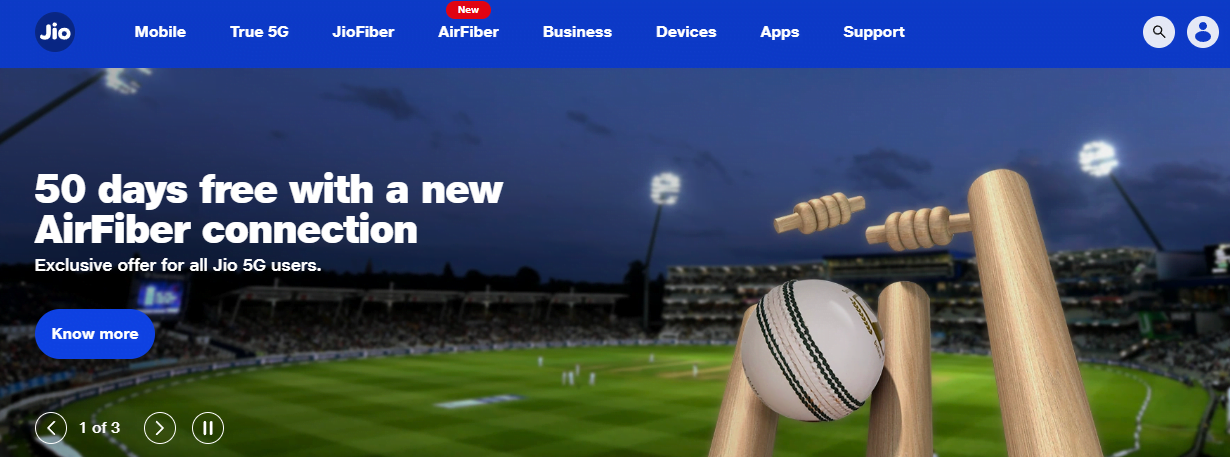 jio website