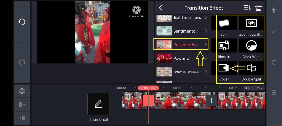 kinemaster Presentation