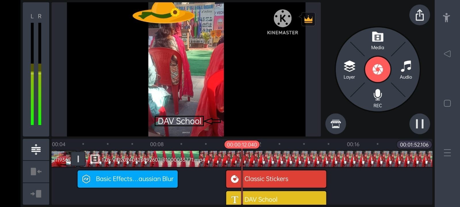 kinemaster text name