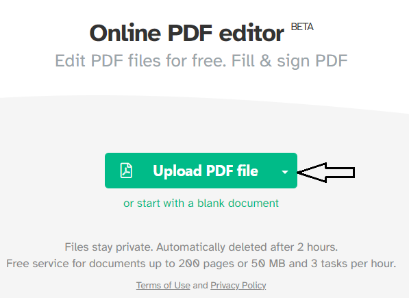 upload pdf file