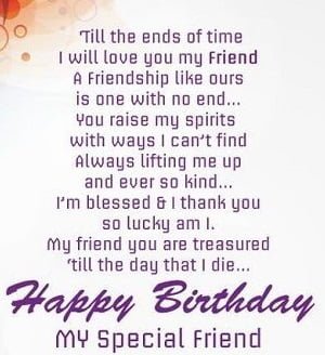 English birthday wish 