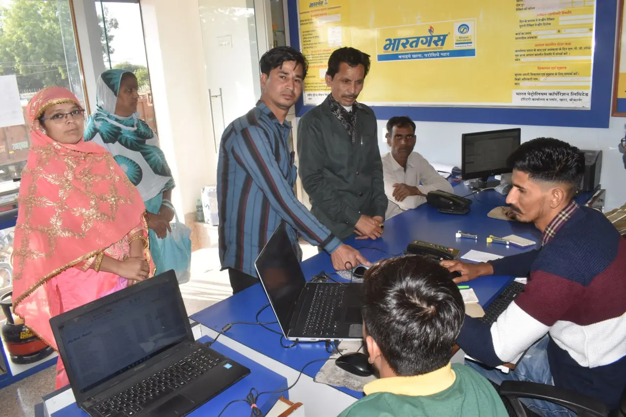 Bharat Gas New Connection Offline Registration