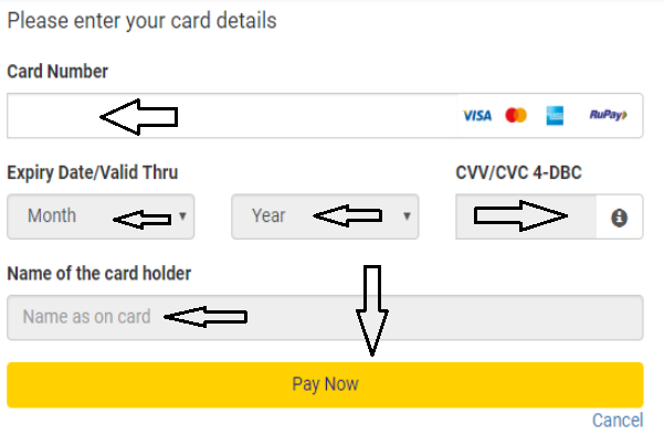 Petrol Pump Online Registration Form