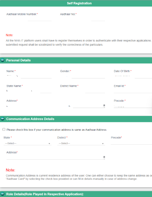 Ayushman Mitra Online Form