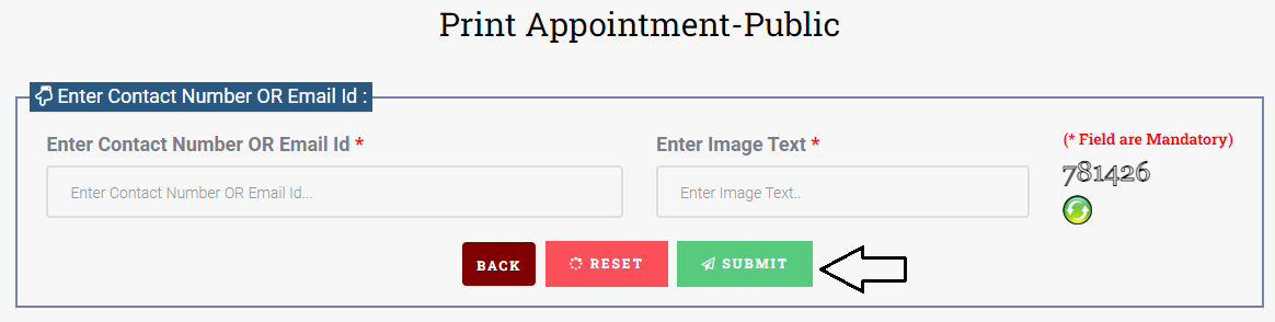 BHU OPD Print Appointment