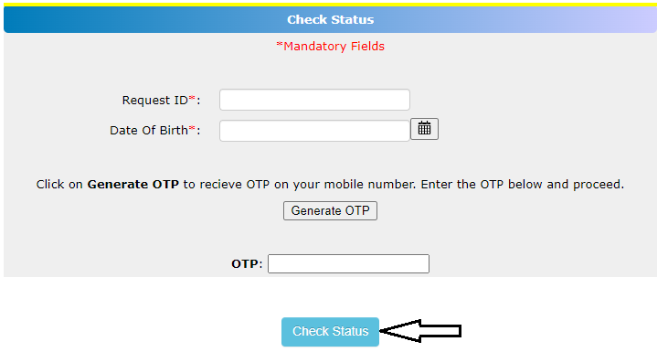 Bharat Gas Application Status