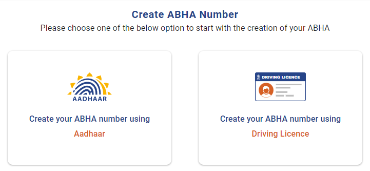 Create ABHA Number