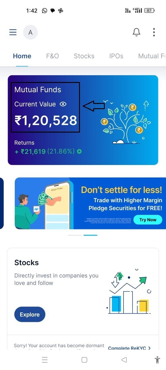 Paytm Mutual Fund Status