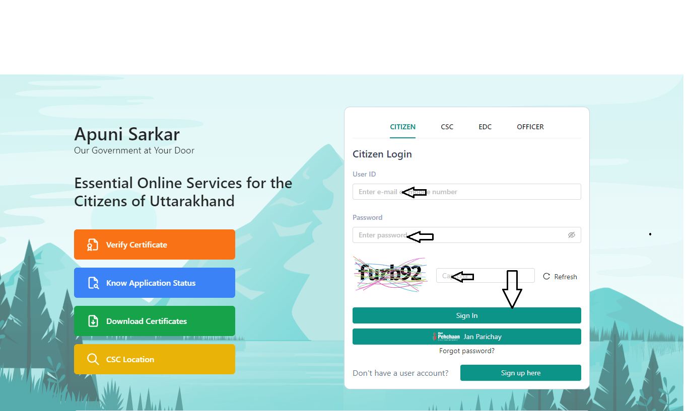 Uttarakhand Hill Certificate