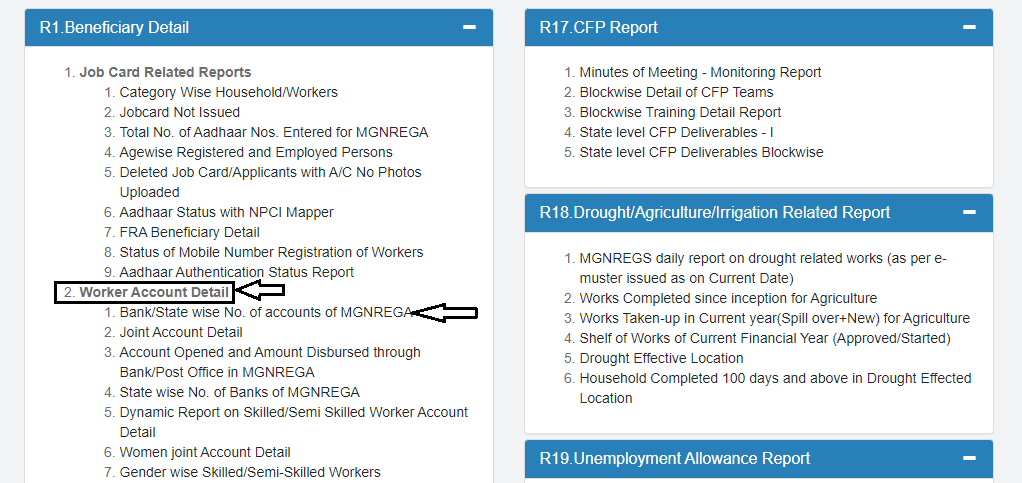 NREGA MIS Report Online