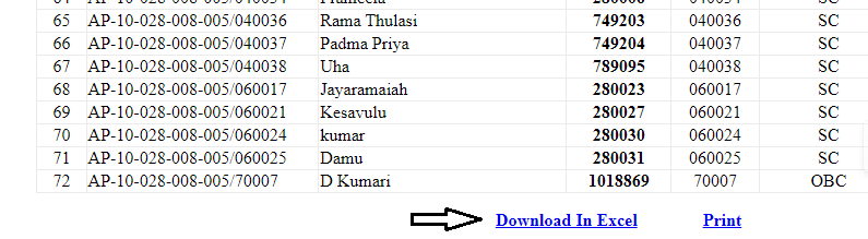 New BPL List Download