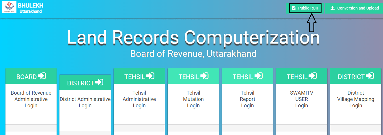 Uttarakhand Bhu Naksha