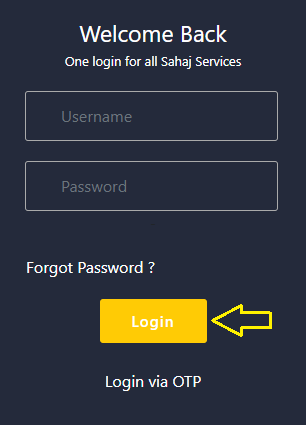 Sehaj Seva Kendra login