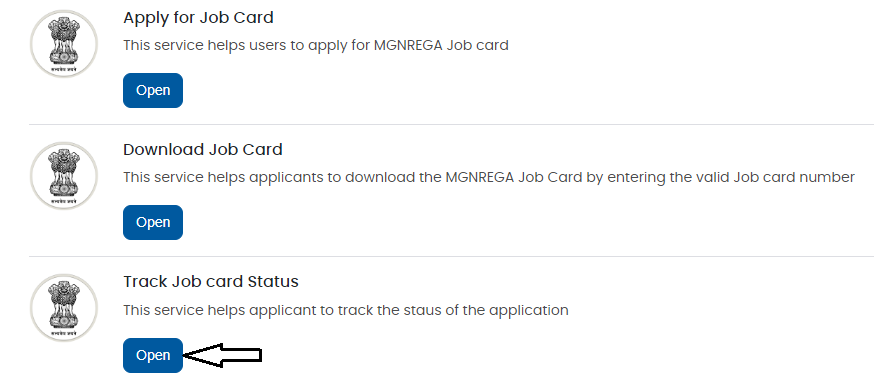 Nrega Track Job Card Status