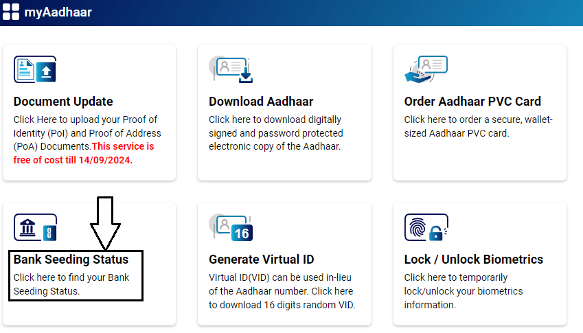 Aadhaar Se Bank Details 