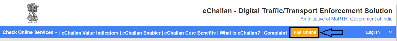 challan Status Payment