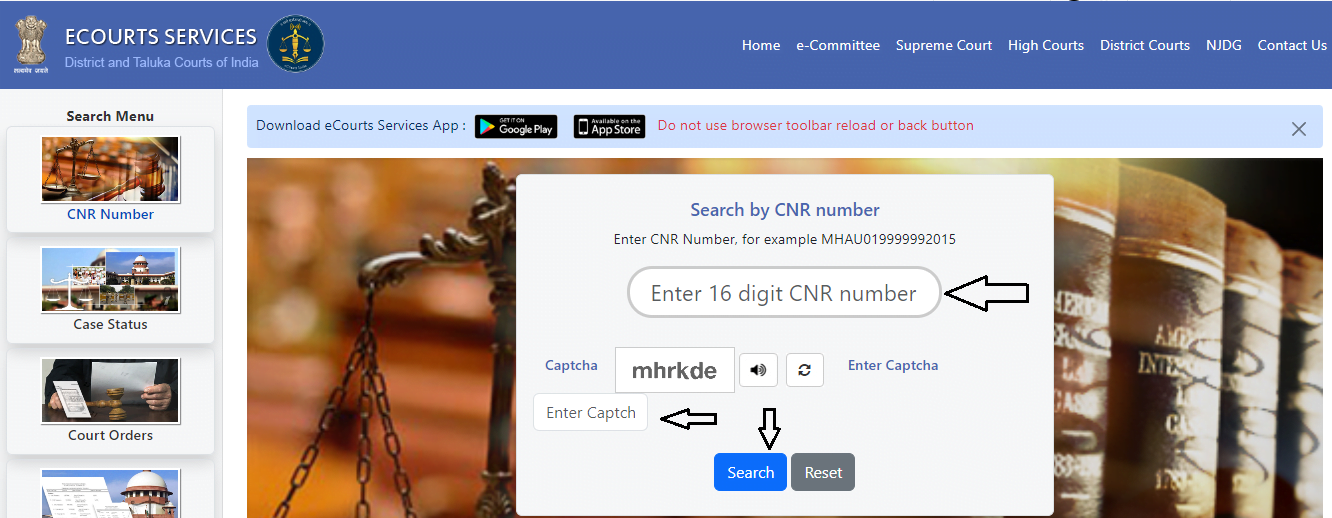 Court Case Status Online